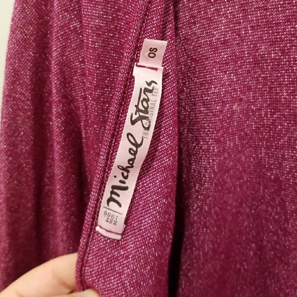 Michael Stars Cranberry Shine Tee - Picture 5 of 6